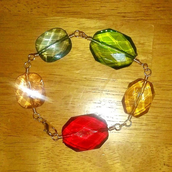 Glass Bead Bracelet - Picture 5 of 6